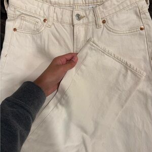 H&M Cream Jeans